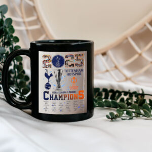 2025 Tottenham Hotspur UEFA Europa League Champions signature Mug