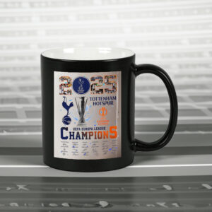 2025 Tottenham Hotspur UEFA Europa League Champions signature Mug