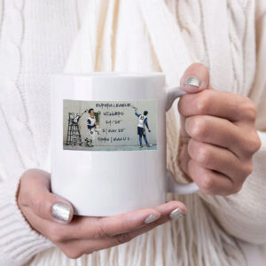 Banksy Inspired graffiti Tottenham Hotspur Mug