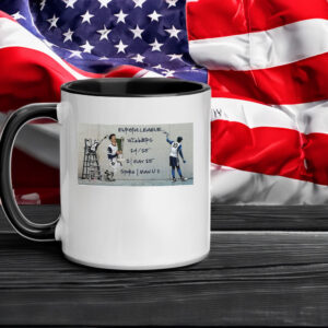 Banksy Inspired graffiti Tottenham Hotspur Mug
