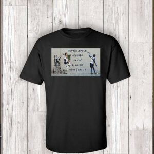 Banksy Inspired graffiti Tottenham Hotspur T-Shirt