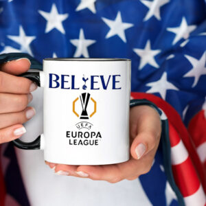 Believe UEFA Europa league Tottenham Hotspur Mug