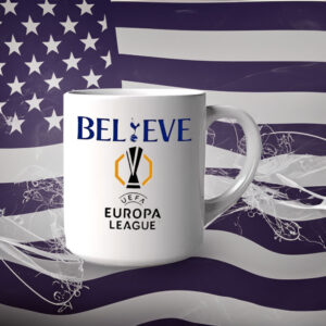 Believe UEFA Europa league Tottenham Hotspur Mug