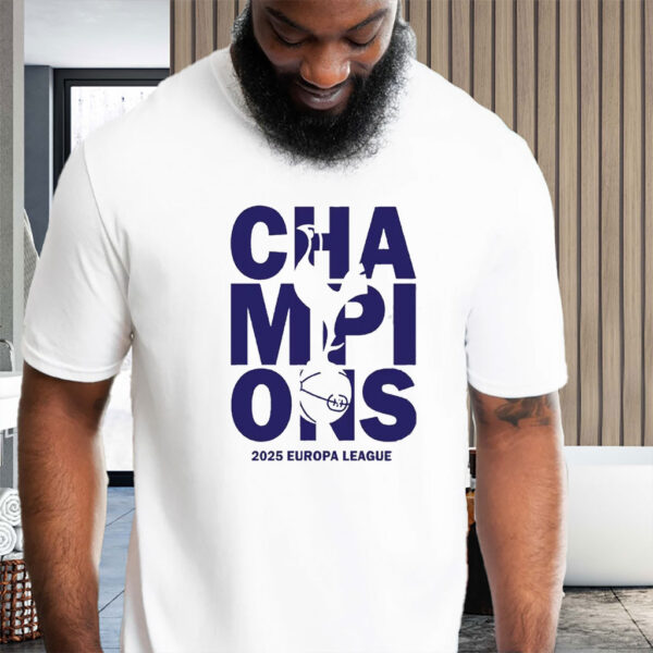 Champions 2025 Europa League, Tottenham Hotspur T-Shirt