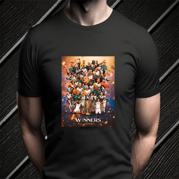 Europa League CHAMPIONS Tottenham Hotspur 2025 T-Shirt