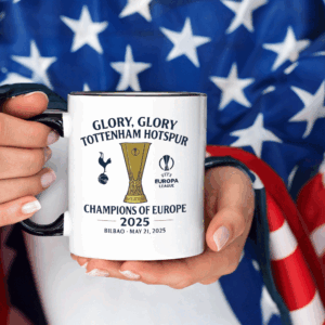 Glory ,Glory Tottenham Hotspur Champions Of Europe 2025 Mug