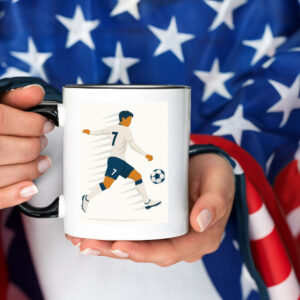 Heung-Min Son Motion Blur- Spurs Minimalist Football Mug