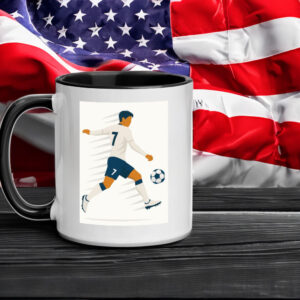 Heung-Min Son Motion Blur- Spurs Minimalist Football Mug