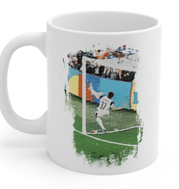 Micky Van De Ven Europa League Final Mug - Tottenham Hotspur