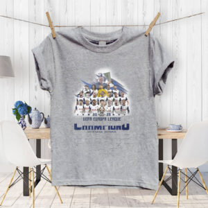 Official Tottenham Hotspur 2025 UEFA Europa League Champions Team Player T-Shirt