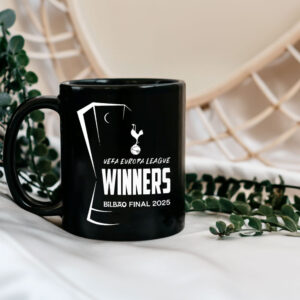 Official Tottenham Hotspur Europa League Champions Bilbao Final 2025 Winners Mug