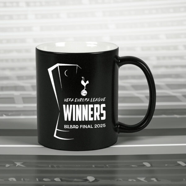 Official Tottenham Hotspur Europa League Champions Bilbao Final 2025 Winners Mug