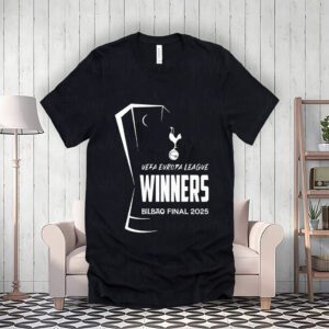 Official Tottenham Hotspur Europa League Champions Bilbao Final 2025 Winners T-Shirt