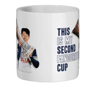 Son Heung-min Tottenham Spurs Europa League Winners Mug