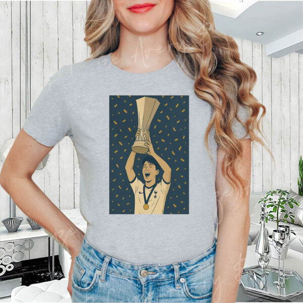 Son Heung-min Trophy, Tottenham Football 2025 T-Shirt