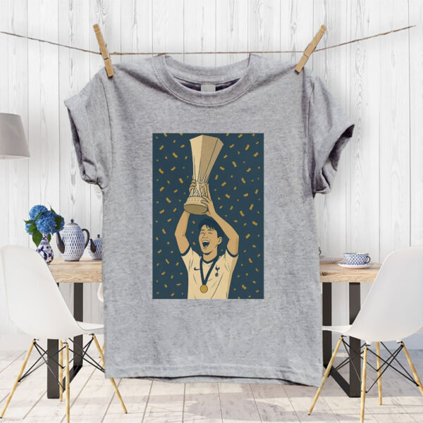 Son Heung-min Trophy, Tottenham Football 2025 T-Shirt