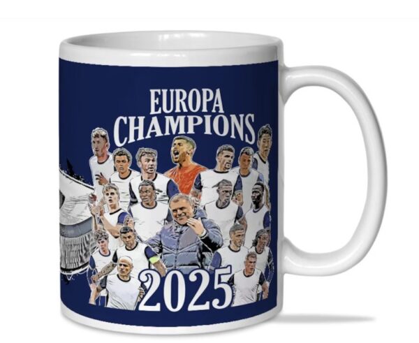Spurs Champions Of Europa 2025 Mug