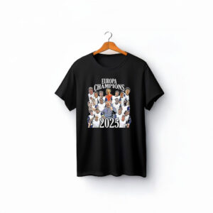 Spurs Champions Of Europa 2025 T-Shirt