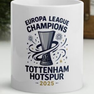 Spurs Europa League Champions 2025 Mug