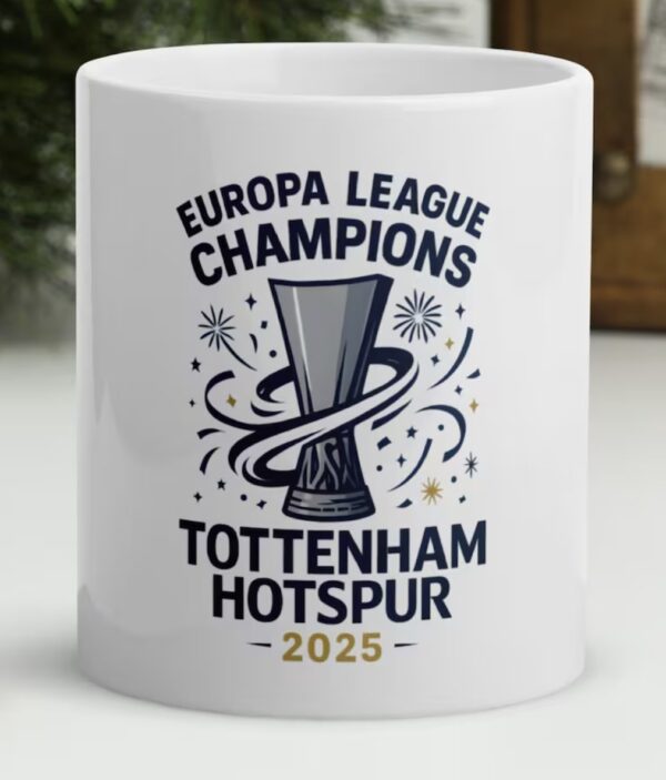 Spurs Europa League Champions 2025 Mug