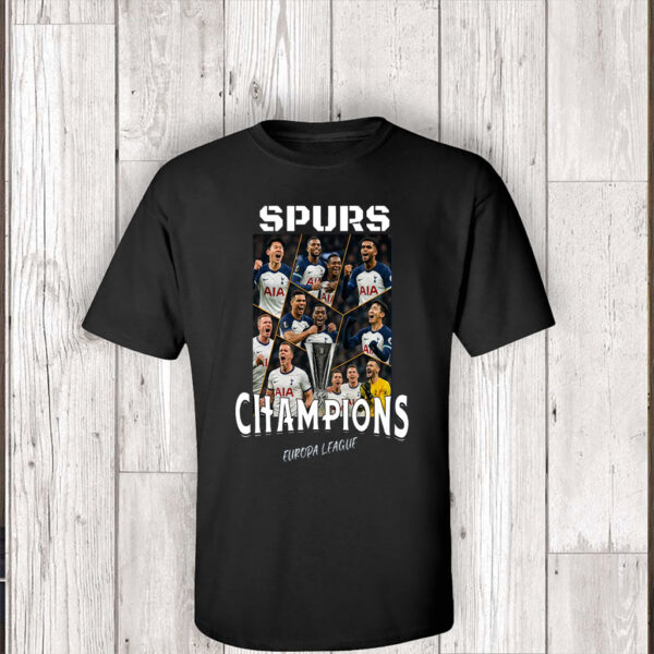 Spurs Europa League Champions T-Shirt
