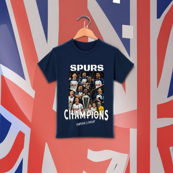Spurs Europa League Champions T Shirt