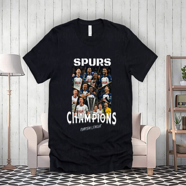 Spurs Europa League Champions T-Shirt