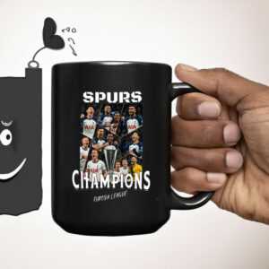 Spurs Europa League Champions, Tottenham Hotspur Football Club,Spurs Champions Of Europa 2025 Mug