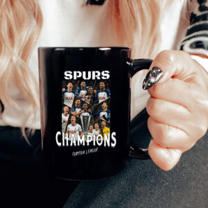 Spurs Europa League Champions, Tottenham Hotspur Football Club,Spurs Champions Of Europa 2025 Mug