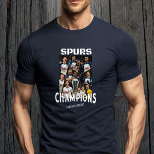 Spurs Europa League Champions, Tottenham Hotspur Football Club,Spurs Champions Of Europa 2025 T-Shirt