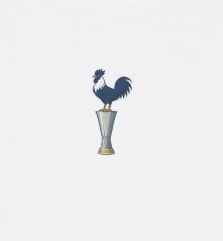 Spurs Europa League Trophy Cockerel Tottenham Hotspur Inspired Europa League Winners T-Shirt