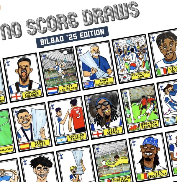 Spurs Volume 5 - No Score Draws Bilbao '25 Edition Poster