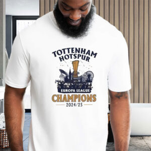 The Original Tottenham Hotspur Spurs, Europa League Champions Winners 2025 T-Shirt