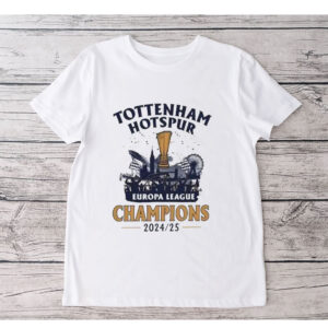 The Original Tottenham Hotspur Spurs, Europa League Champions Winners 2025 T-Shirt