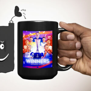 The Tottenham Hotspur UEFA Europa League Champions 2025 poster Mug