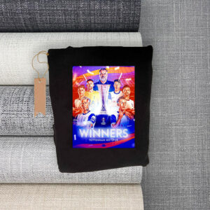 The Tottenham Hotspur UEFA Europa League Champions 2025 poster T-Shirt