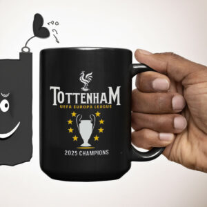 Tottenham 2025 Europa League Champions - Spurs Soccer Fan Mug