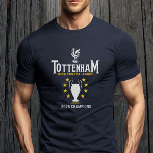Tottenham 2025 Europa League Champions - Spurs Soccer Fan T-Shirt