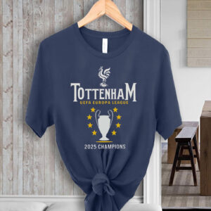 Tottenham 2025 Europa League Champions - Spurs Soccer Fan T-Shirt
