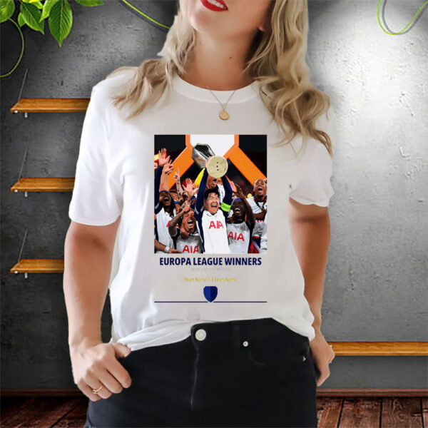 Tottenham Europa League 2025 T-Shirt