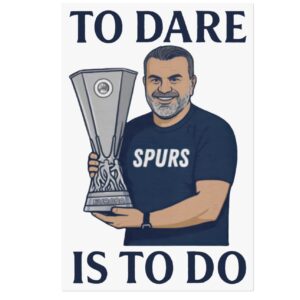 Tottenham Europa League Champions Poster