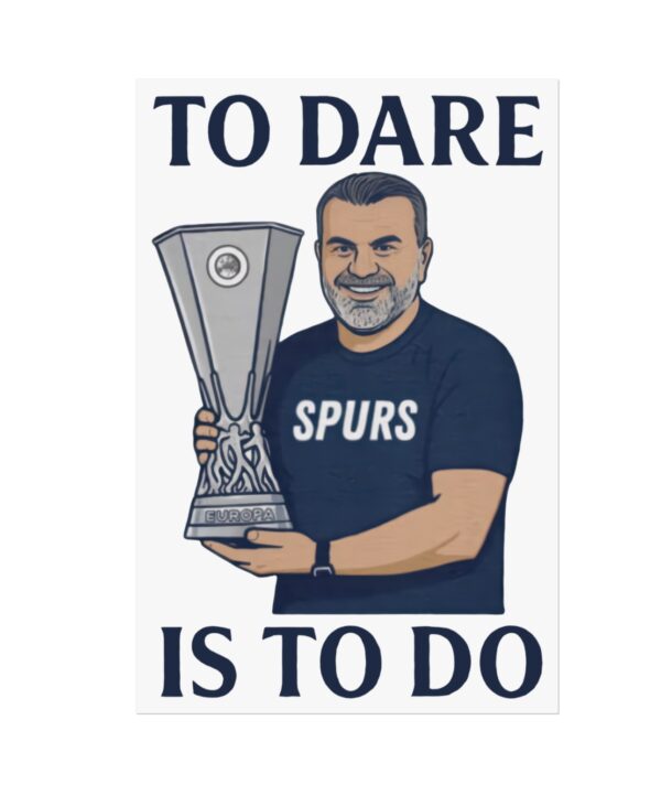 Tottenham Europa League Champions Poster