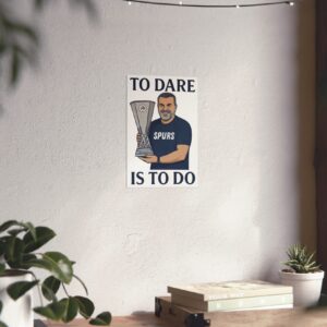 Tottenham Europa League Champions Poster
