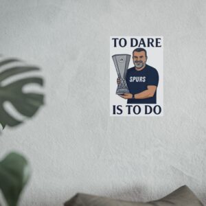 Tottenham Europa League Champions Poster