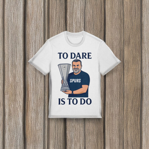 Tottenham Europa League Champions Shirt Ange Postecoglou Spurs T-Shirt