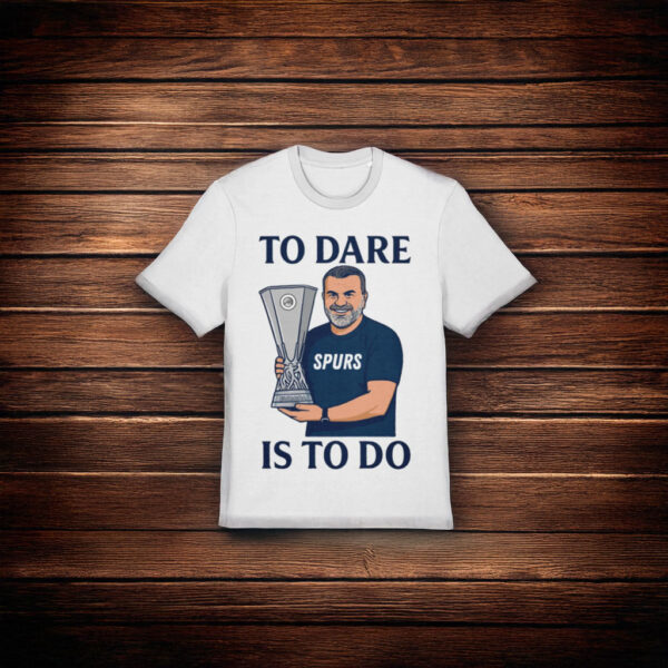 Tottenham Europa League Champions Shirt Ange Postecoglou Spurs T-Shirt