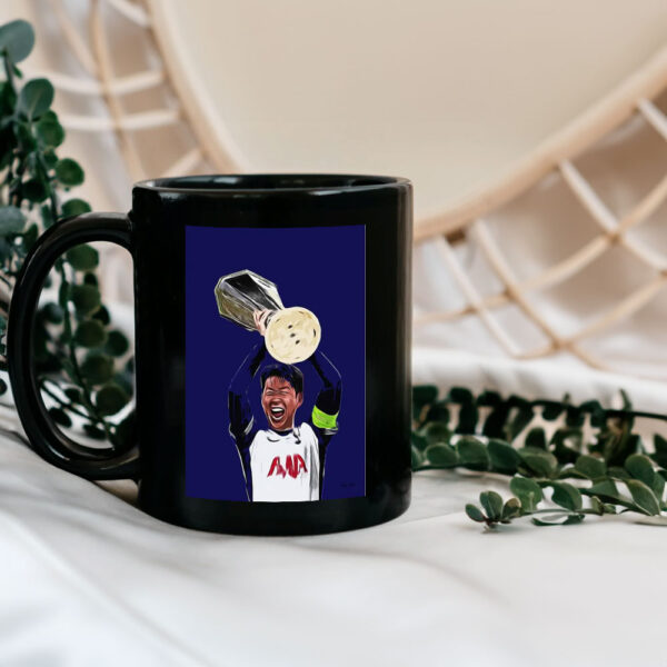 Tottenham Football - Iconic Illustration for Fans - Artwork by Son London Mug