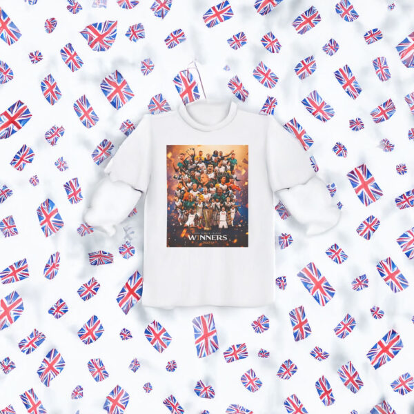 Tottenham Hotspur 2025 Europa League Champions T-Shirt