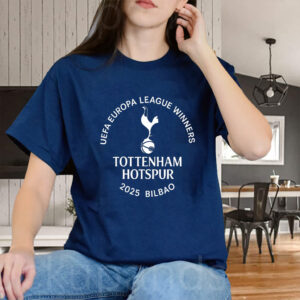 Tottenham Hotspur 2025 UEFA Europa League Winners, Bilbao Final Champions Sport Football Lover T-Shirt