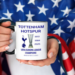 Tottenham Hotspur 2025 UEFA Europa League Winners Mugs